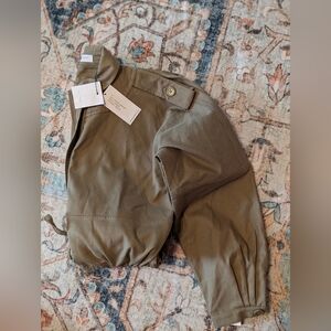 SAMPLE PIECE!!!! Equipment Femme Covert Green Mael Dress